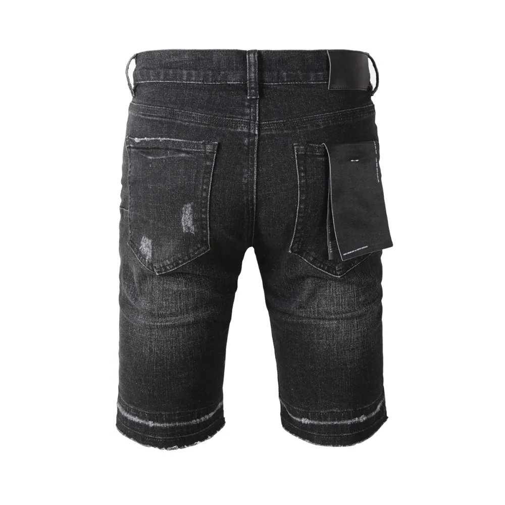 EM Sneakers Purple Brand Denim Shorts 5083