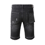 EM Sneakers Purple Brand Denim Shorts 5083