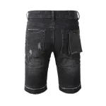 EM Sneakers Purple Brand Denim Shorts 5083