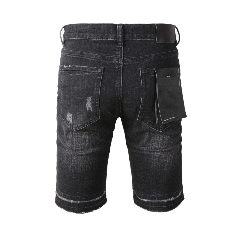 EM Sneakers Purple Brand Denim Shorts 5083