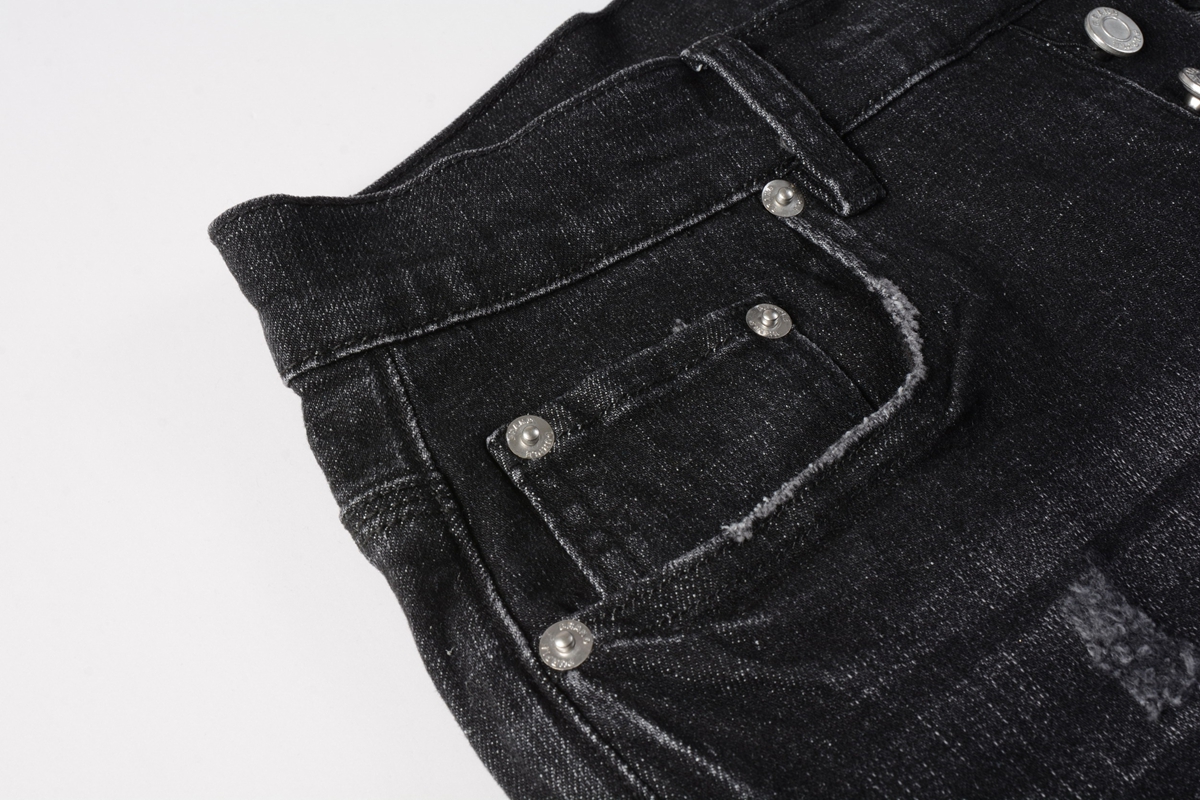 EM Sneakers Purple Brand Denim Shorts 5083