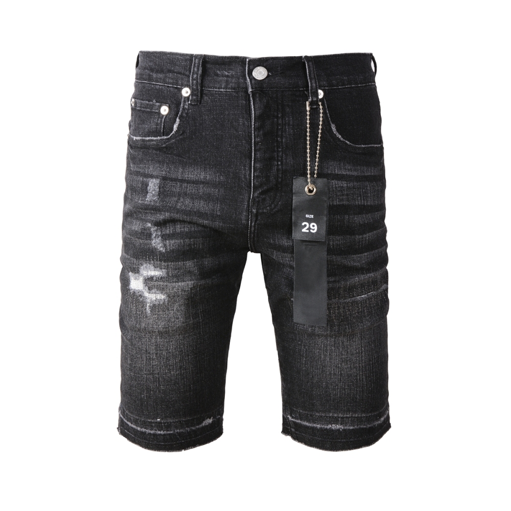 EM Sneakers Purple Brand Denim Shorts 5083