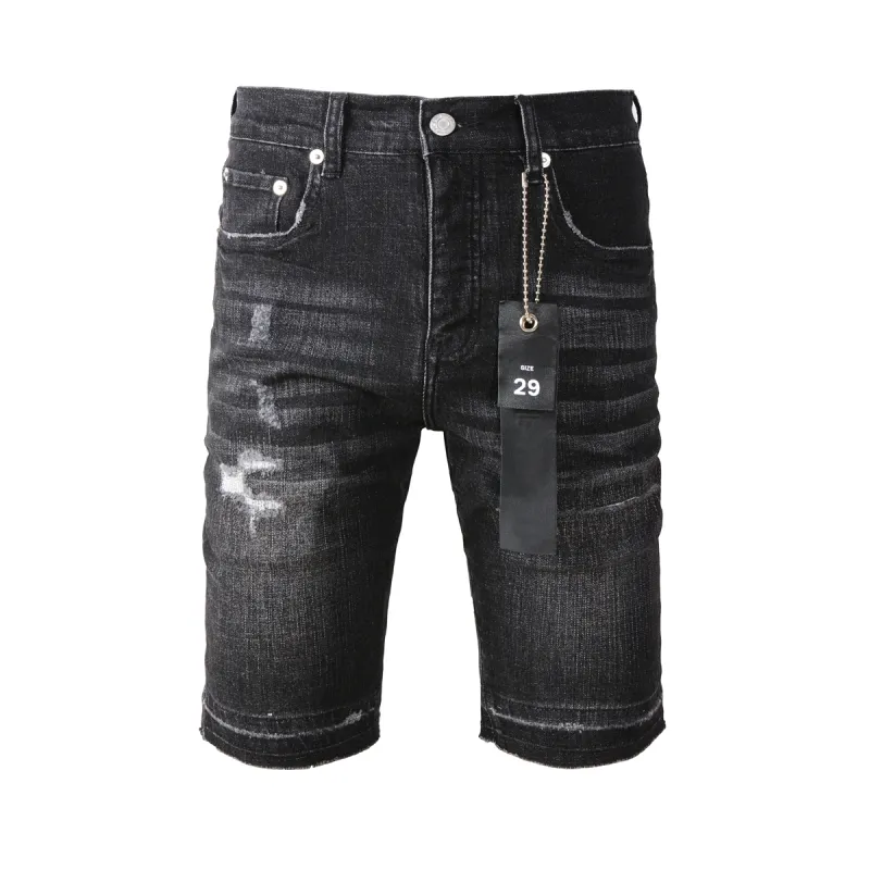 EM Sneakers Purple Brand Denim Shorts 5083