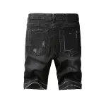 EM Sneakers Purple Brand Denim Shorts 5083