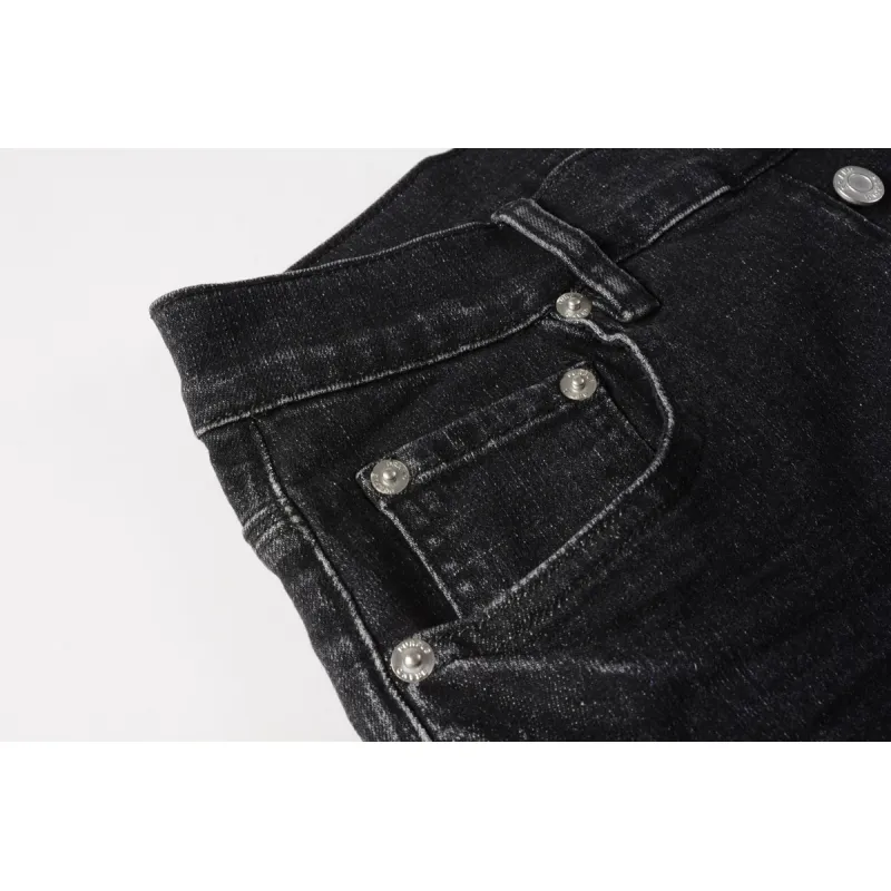EM Sneakers Purple Brand Denim Shorts 5085