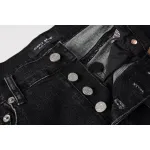 EM Sneakers Purple Brand Denim Shorts 5085
