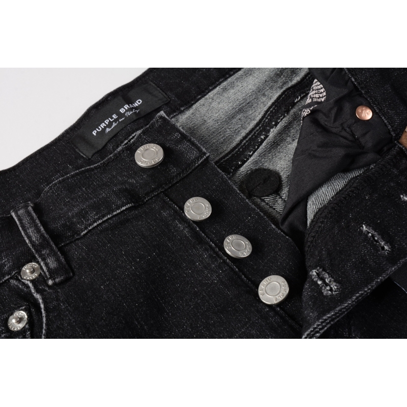 EM Sneakers Purple Brand Denim Shorts 5085