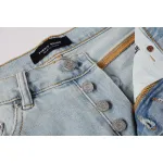 EM Sneakers Purple Brand Denim Shorts 5086