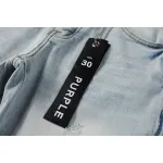 EM Sneakers Purple Brand Denim Shorts 5086