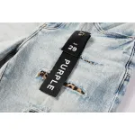 EM Sneakers Purple Brand Denim Shorts 5087