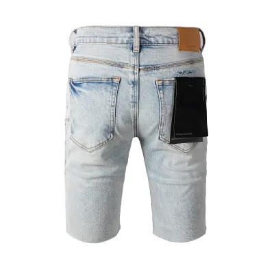EM Sneakers Purple Brand Denim Shorts 5087 02