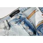 EM Sneakers Purple Brand Denim Shorts 5087