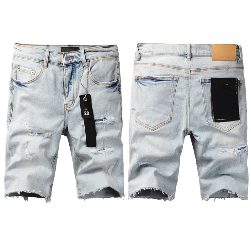 EM Sneakers Purple Brand Denim Shorts 5088