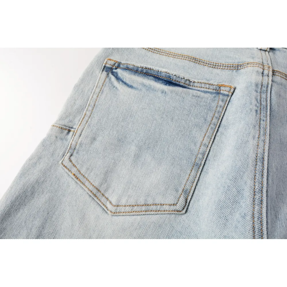 EM Sneakers Purple Brand Denim Shorts 5088