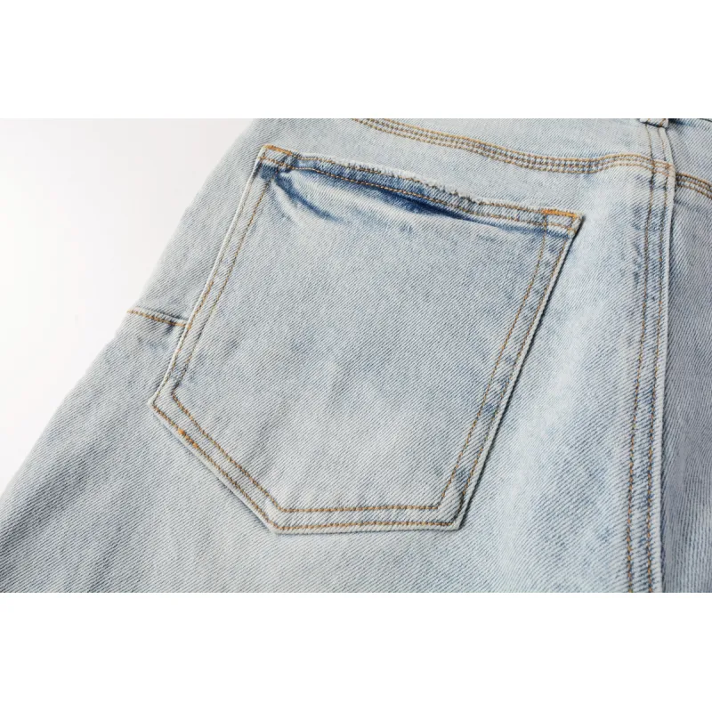 EM Sneakers Purple Brand Denim Shorts 5088