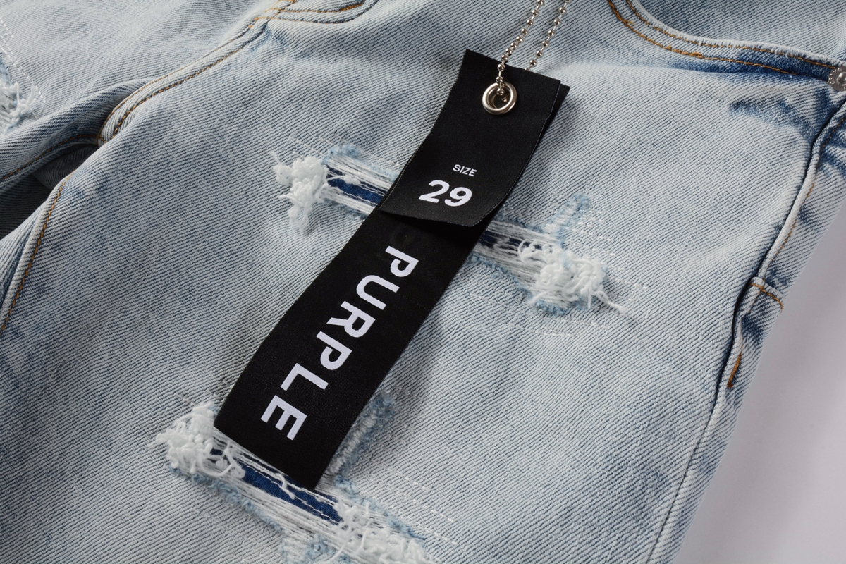 EM Sneakers Purple Brand Denim Shorts 5088