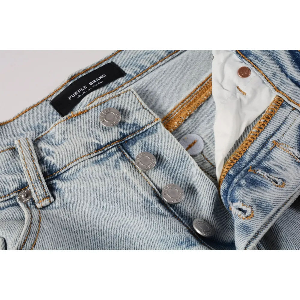 EM Sneakers Purple Brand Denim Shorts 5088