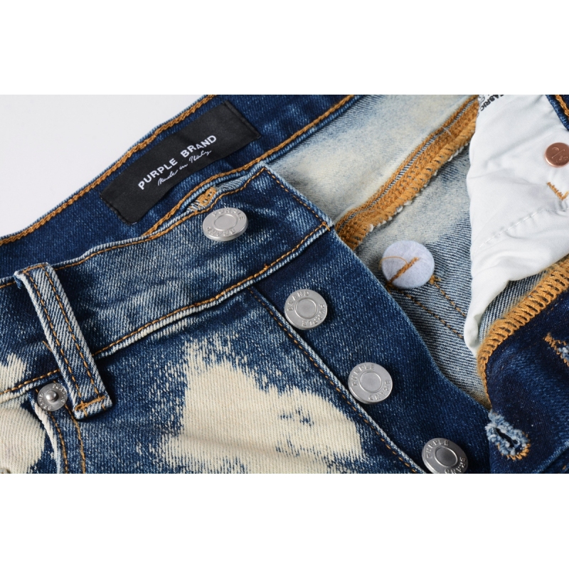 EM Sneakers Purple Brand Denim Shorts 5090