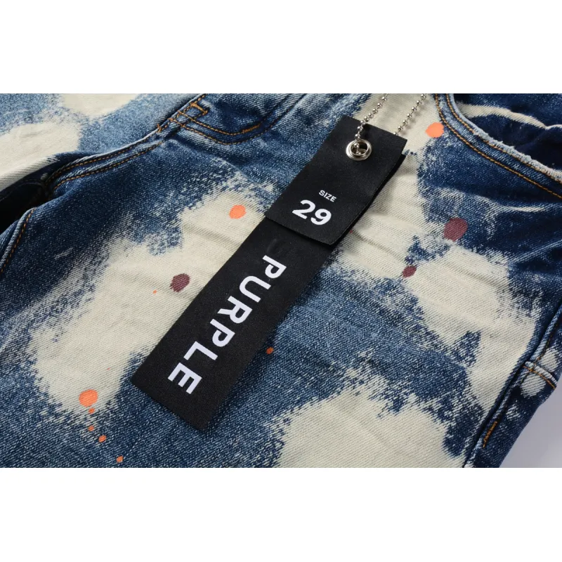 EM Sneakers Purple Brand Denim Shorts 5090