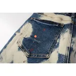 EM Sneakers Purple Brand Denim Shorts 5090