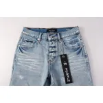 EM Sneakers Purple Brand Denim Shorts 5091