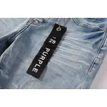 EM Sneakers Purple Brand Denim Shorts 5091