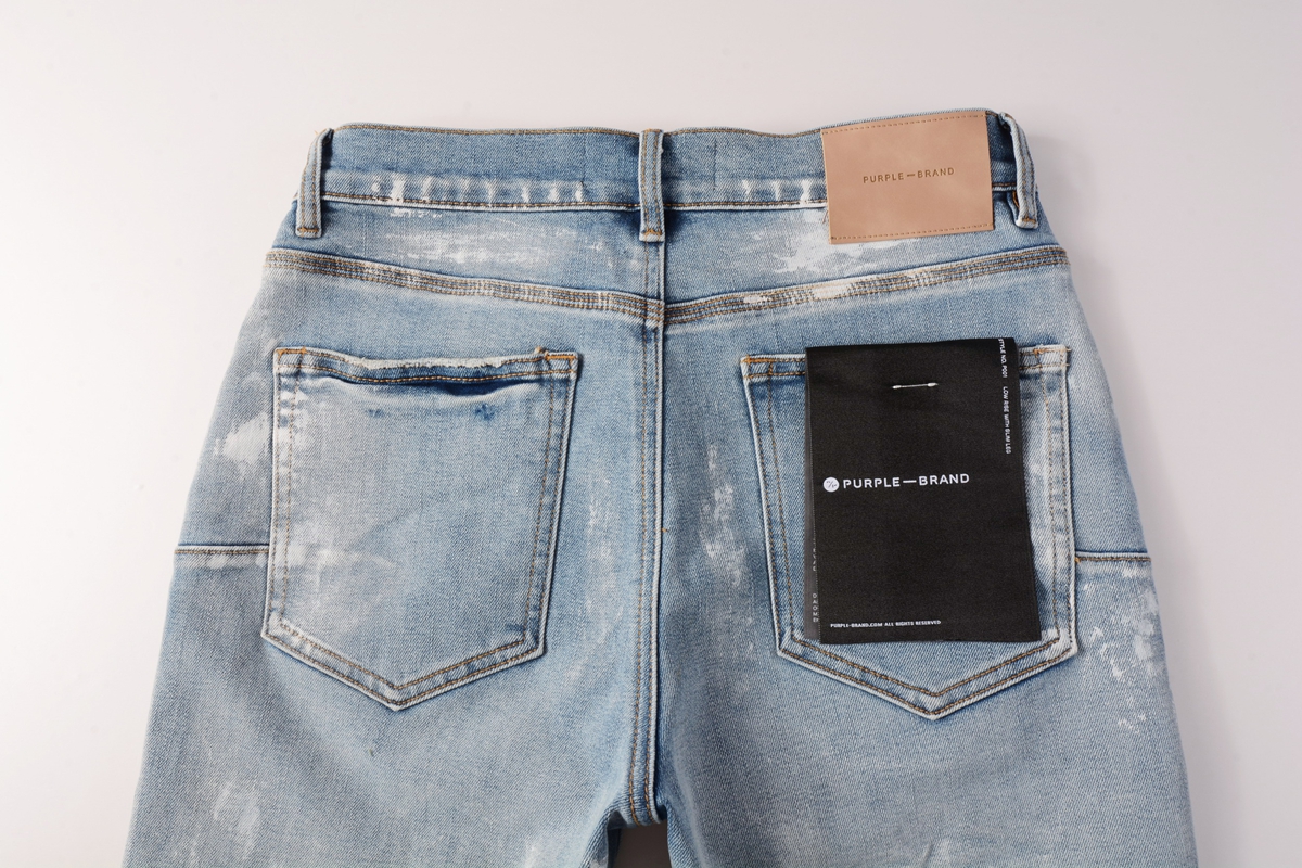 EM Sneakers Purple Brand Denim Shorts 5091