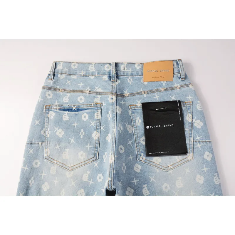EM Sneakers Purple Brand Denim Shorts 8439