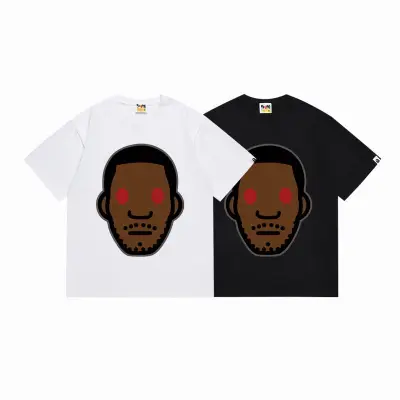 EM Sneakers Bape T-Shirt 133 White & Black 01