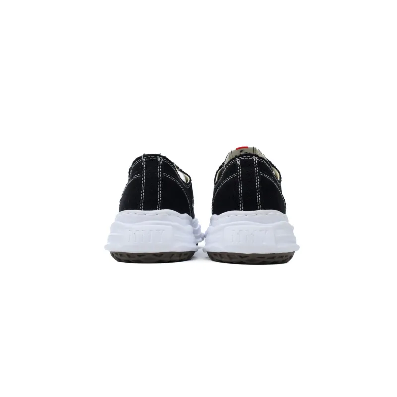 EM Sneakers Mihara Yasuhiro Peterson OG Sole Canvas Low Black NO.777