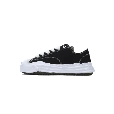 EM Sneakers Mihara Yasuhiro Peterson OG Sole Canvas Low Black NO.777 01