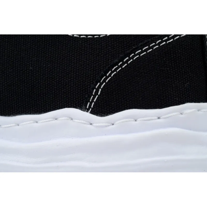 EM Sneakers Mihara Yasuhiro Peterson OG Sole Canvas Low Black NO.777