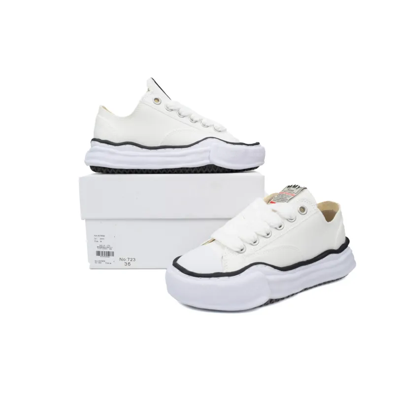 EM Sneakers Mihara Yasuhiro White and Black Lines NO.723