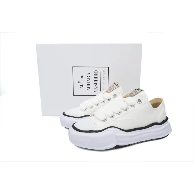 EM Sneakers Mihara Yasuhiro White and Black Lines NO.723