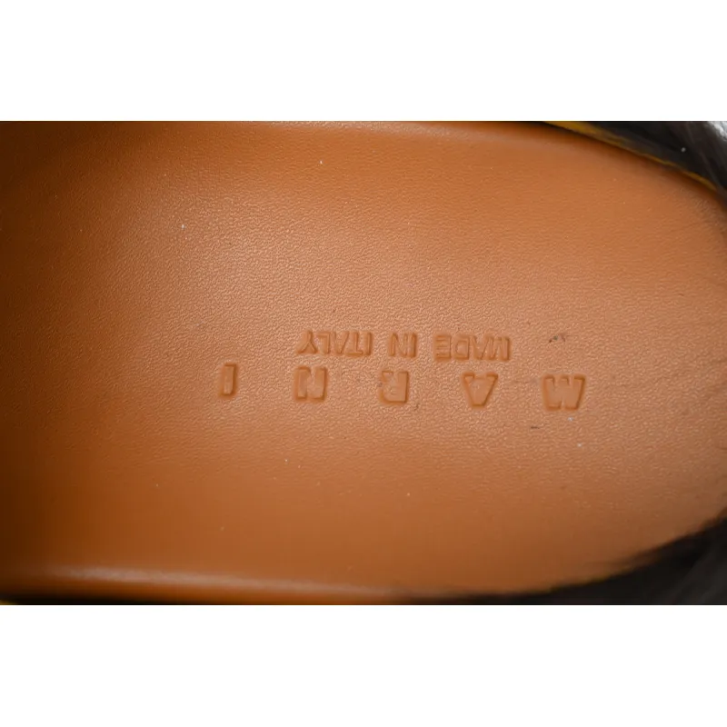 EM Sneakers Marni Fussbett Black