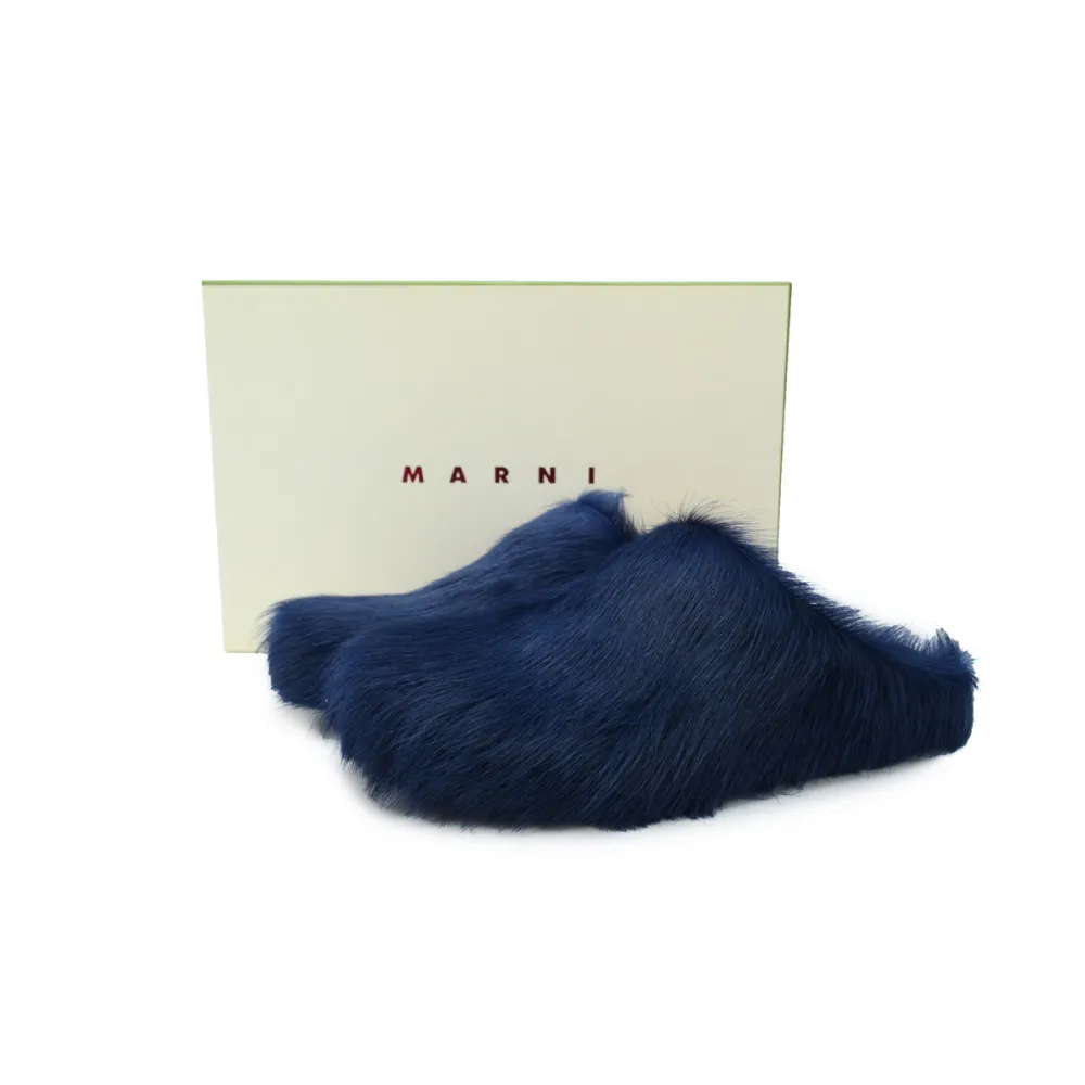 EM Sneakers Marni Fussbett Dark Blue