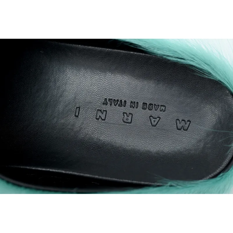 EM Sneakers Marni Fussbett Dark Green