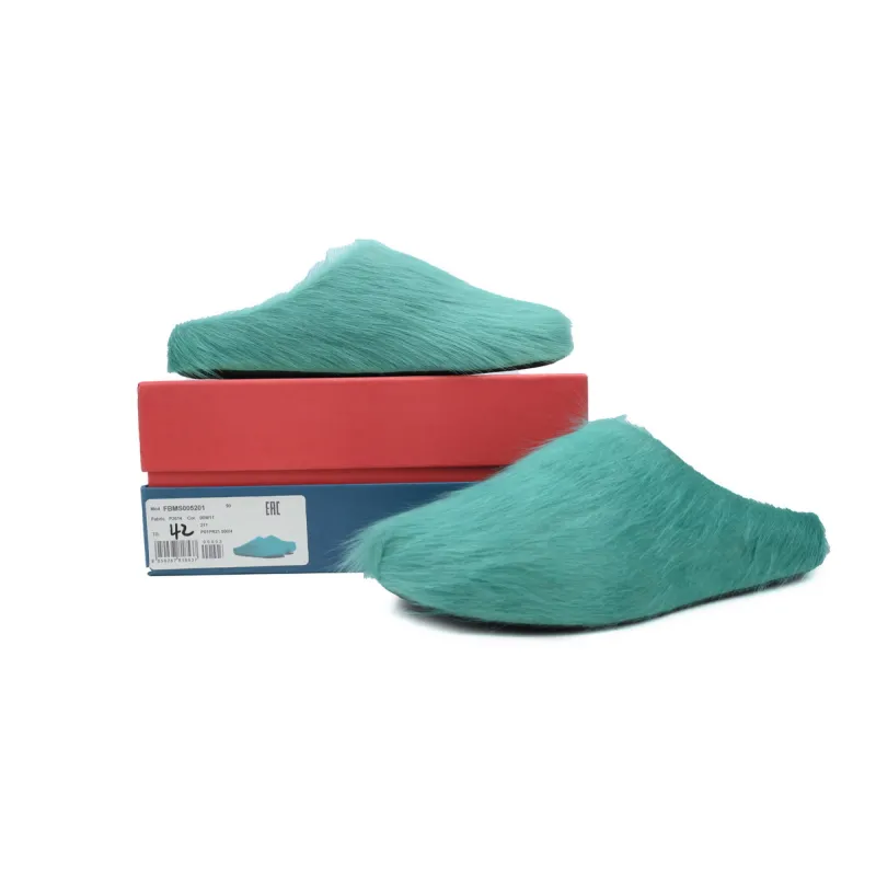 EM Sneakers Marni Fussbett Dark Green