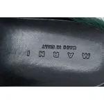 EM Sneakers Marni Fussbett Deep Green