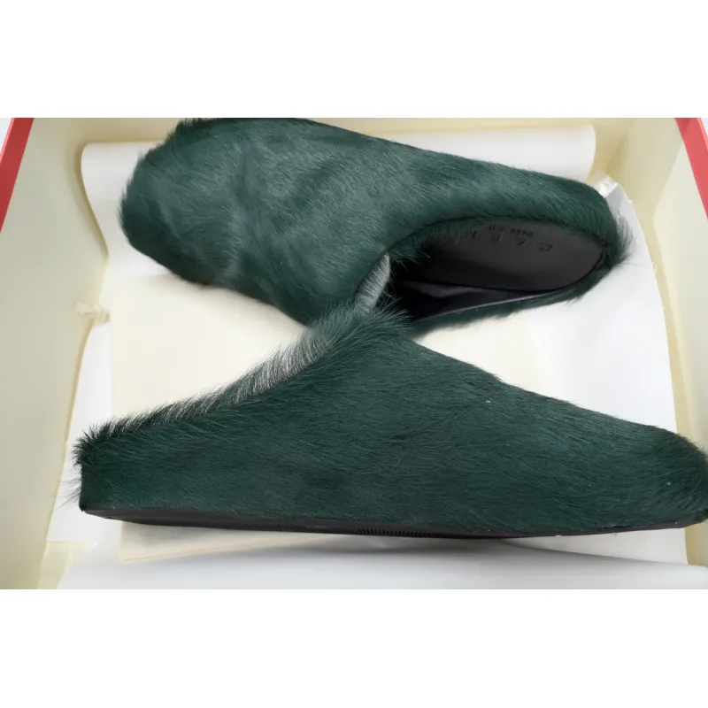 EM Sneakers Marni Fussbett Deep Green