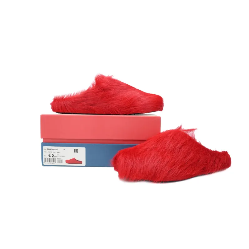 EM Sneakers Marni Fussbett Red