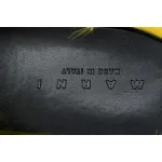 EM Sneakers Marni Fussbett Yellow