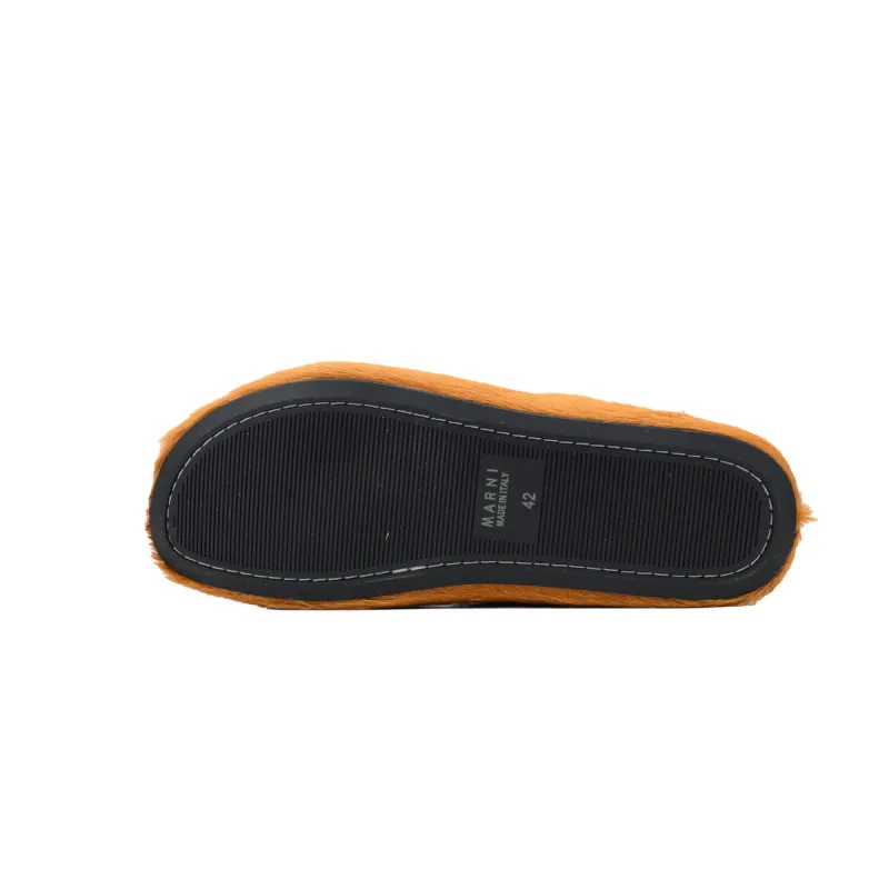 EM Sneakers Marni Fussbett Yellowish Brown