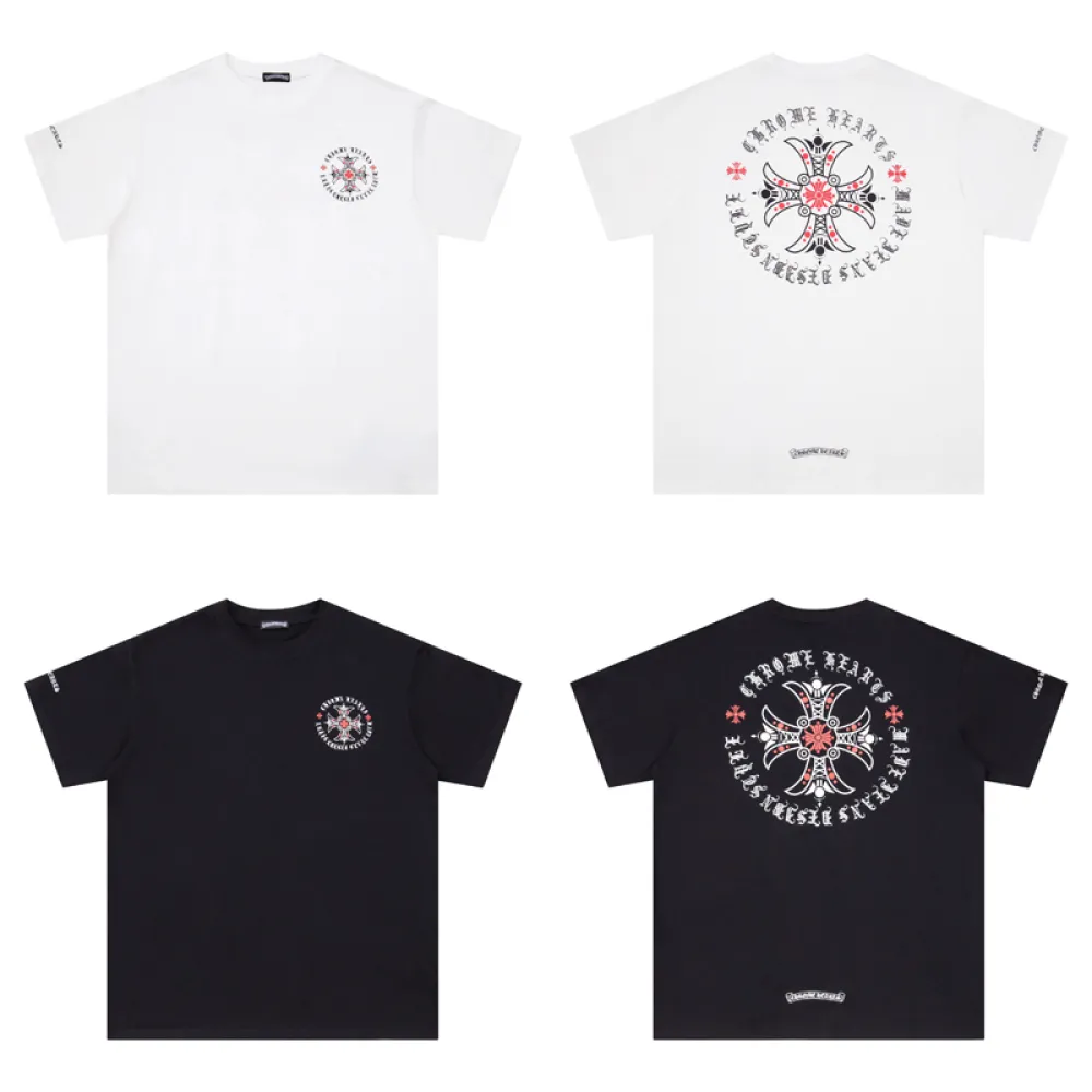 EM Sneakers  Chrome Hearts-K6009  White & Black