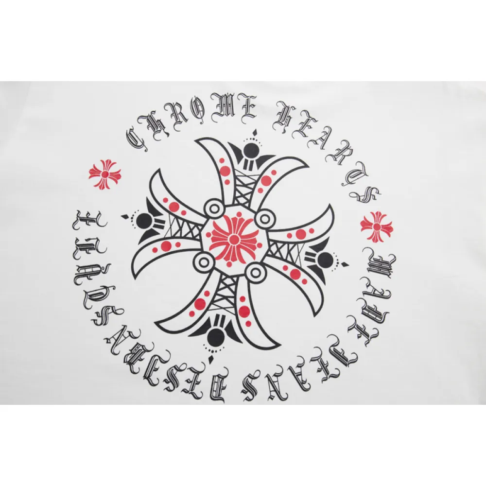 EM Sneakers  Chrome Hearts-K6009  White & Black
