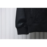 EM Sneakers Chrome Hearts Catwalk Embroidered Lips Patchwork Leather Baseball Jacket