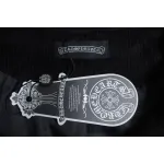 EM Sneakers Chrome Hearts Catwalk Embroidered Lips Patchwork Leather Baseball Jacket