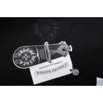 EM Sneakers Chrome Hearts Cross Flower Arm Zipper Hoodie 24SS Black