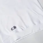 EM Sneakers Chrome Hearts Cross Sanskrit Colorful Letters Embroidery Print Hoodie Black & White