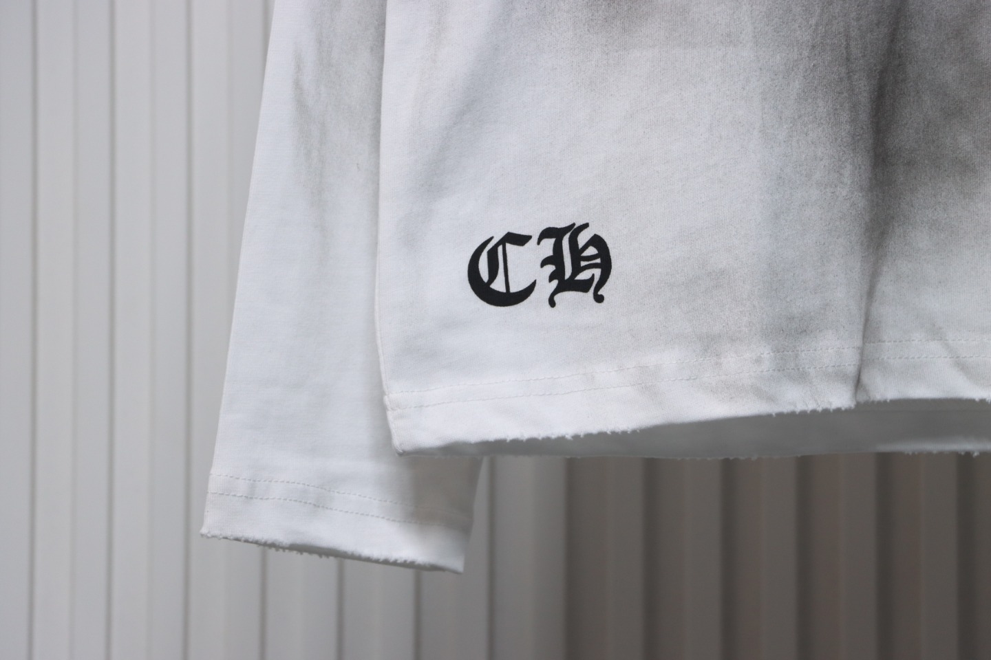 EM Sneakers Chrome Hearts Graffiti Long Sleeves White